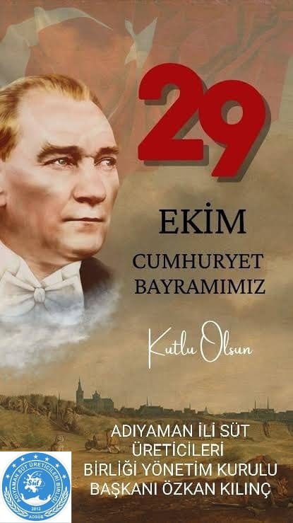 29 EKİM CUMHURİYET BAYRAMIMIZ KUTLU OLSUN