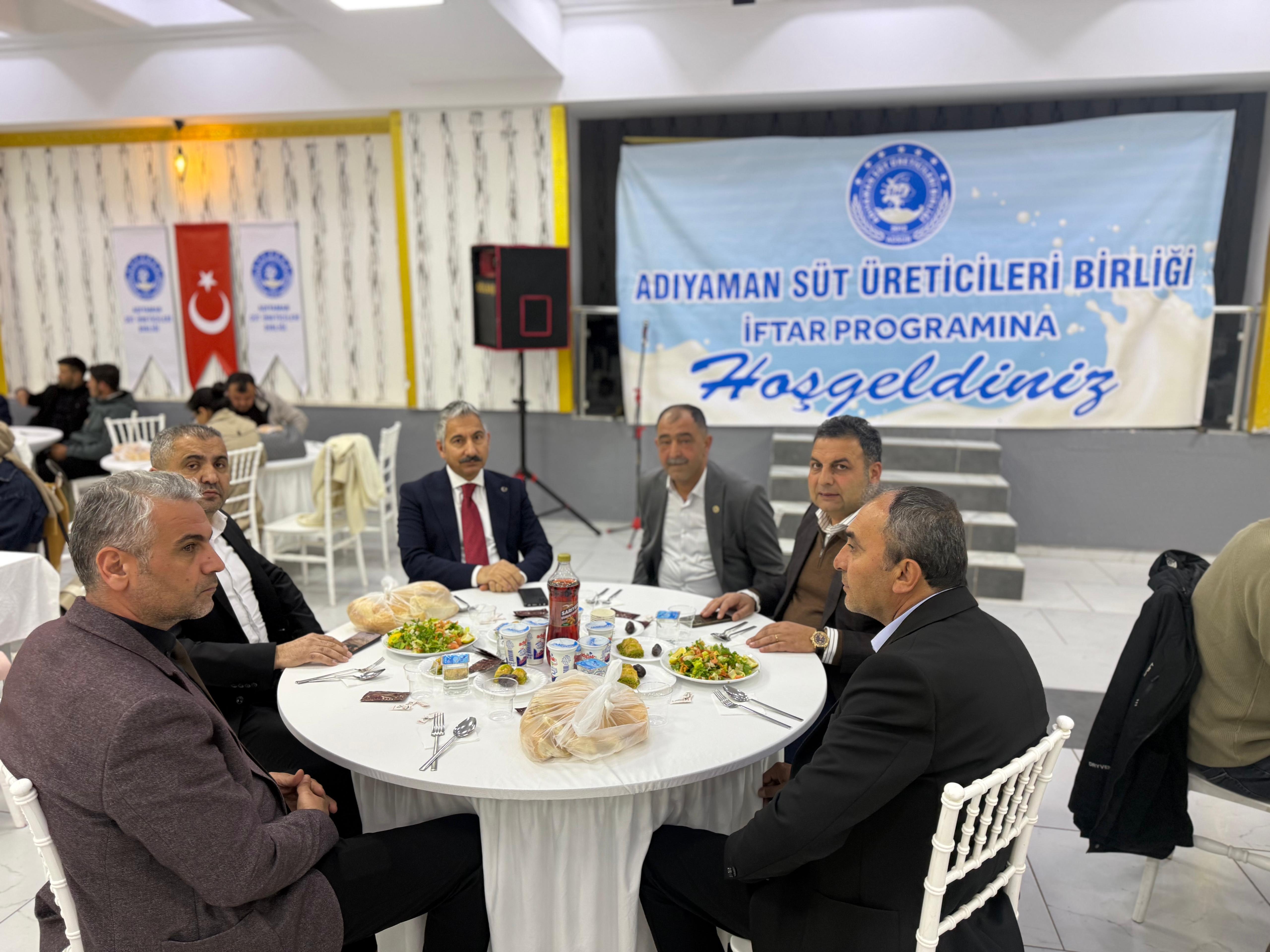 ADIYAMAN İLİ SÜT ÜRETİCİLERİ BİRLİĞİ İFTAR PROGRAMI